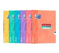 Cahier grand format Oxford OpenFlex Pastel 24 x 32 cm Grands Carreaux Sieyès 96 Pages Modèle aléatoire Multicolore E