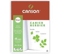 Cahier Herbier, 240 x 320 mm, 48 pages