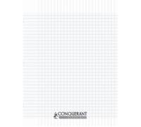 Cahier conquerant poplypropylene indechirable et lavable papier velin extra 24x32 cm 60 pages seyes