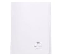 Cahier Koverbook Clairefontaine 24 x 32 cm grand carreaux 96 pages - incolore