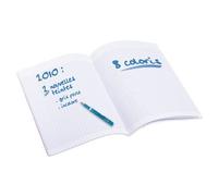 Cahier - MAJUSCULE - 17x22 cm - 48 pages - Piqure Seyès - Incolore