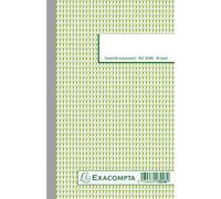 Cahier Manifold Exacompta quadrillé 5 x 5 - 21 x 13,5 cm 50 pages double exemplaires 3248E