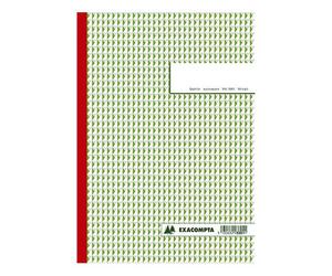 Cahier Manifold Exacompta quadrillé 5 x 5 A4 50 pages triple exemplaires