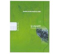 Cahier musique et chant Clairefontaine grand carreaux 17x22 48p G