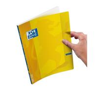 Cahier Openflex Jaune - Grand Format - 96 Pages -Grands Carreaux