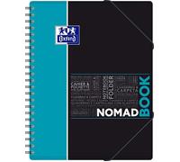 Cahier Oxford - 400155699 - NomadBook A4+ 24 x 32cm Grands Carreaux Seyes 160 Pages 90g