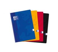 Cahier Oxford Color Life A4 grands carreaux Seyès 192 pages brochées couverture carte coloris assortis