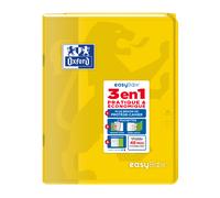 Cahier Oxford Easybook Agrafe 170X220 48P Optik P. Q5/5 Polypro Assorti