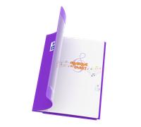 Cahier Oxford Easybook Musique Et Chants Agrafe 240X320 48P Optik P. Seyes/Musique Polypro Assorti