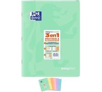 Cahier Oxford EasyBook Pastel 24 x 32 cm grands carreaux 96 pages