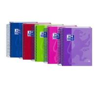 Cahier - Oxford - European Book Touch - A6 - Quadrillé - Noir