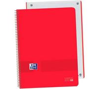 Cahier Oxford Live&Go - Rouge