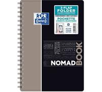Cahier - OXFORD - NOMADBOOK - B5 194x265mm - 160 Pages - Ligné - Compatible SCRIBZEE