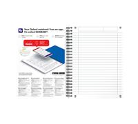 Cahier Oxford Oceanis Integrale 148X210 180P Optik P. L7Mm+Tag Polypro Assorti