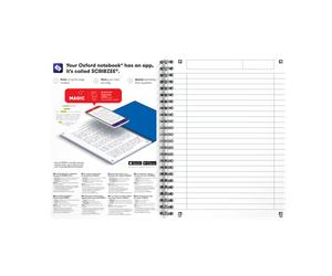 Cahier Oxford Oceanis Integrale 148X210 180P Optik P. L7Mm+Tag Polypro Assorti