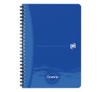 Cahier Oxford Oceanis Integrale 148X210 180P Optik P. Q5/5+Tag Polypro Assorti