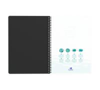 Cahier Oxford Oceanis Integrale 210X297 180P Optik P. Q5/5+Tag Polypro Noir