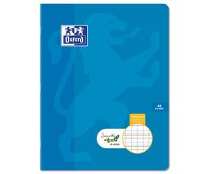 Cahier Oxford Serpodile Agrafe 170X220 48P Seyes Ligne 2Mm Niveau5 Marron