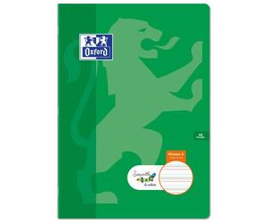 Cahier Oxford Serpodile Agrafe 210X297 48P Ligne 2Mm Niveau4 Turquoise