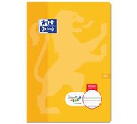 Cahier Oxford Serpodile Agrafe 210X297 48P Ligne 7Mm Niveau1 Orange
