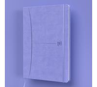 Cahier Oxford Signature Brochure Rembordee 148X210 160P Optik P. Ligne 6Mm+Tag 5 Assorti Pastel