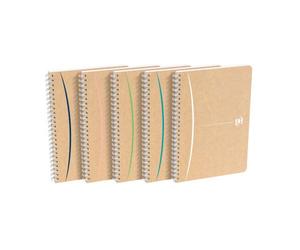 Cahier Oxford touareg integrale 148x210 180pages recycle seyes assorti