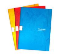 Cahier piqué 7000 24x32 cm 48 pages uni 70 g - Assortis