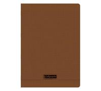 Cahier piqué 8000 POLYPRO A4 48 pages grands carreaux 90 g - Marron