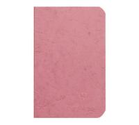Cahier piqué Age Bag 9x14 cm 96 pages uni - Rose antique
