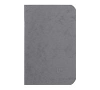 Cahier piqué Age Bag 9x14cm 96 pages ligné - Gris