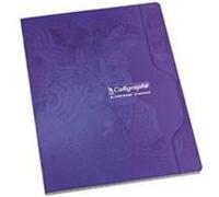 Clairefontaine Cahier piqué Calligraphe A4+ (21 x 29,7 cm) 70 g grands carreaux 96 pages