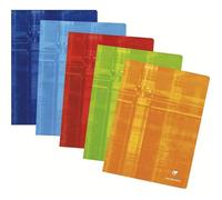 Cahier piqué 24x32 cm 48 pages petits carreaux - Assortis