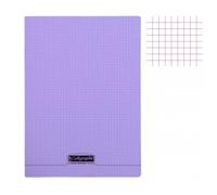 Calligraphe Cahier piqué 8000 POLYPRO A4 21x29,7 cm 96 pages petits carreaux 90 g Violet