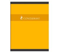 Cahier piqué Conquérant Sept - 17 x 22 cm - grands carreaux - 96 pages