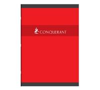 Cahier piqué conquérant sept couverture offset a4+ 24x32cm 192 pages 70g séyès
