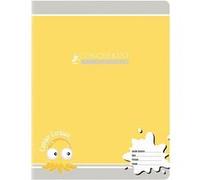 Cahier Conquerant Classique Agrafe 170X220 32P 90G Seyes 2.5Mm Assorti