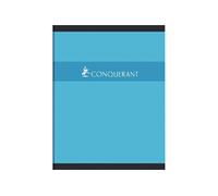 Cahier piqûre 96 pages 5x5 70 g, couverture carte, format 17 x 22 cm CONQUERANT - selon disponibilité