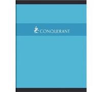 Conquerant Cahier piqué Conquérant Sept – 17 x 22 cm – petits carreaux – 96 pages