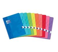 Cahier piqûre Color Life Oxford 17 x 22 cm grands carreaux 96 pages