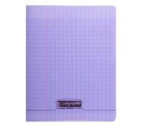 Cahier piqûre Polypro - CALLIGRAPHE - 18197C-10 - 24x32 cm - 96 pages 90 g/m² - Pack de 10 Violet PEFC