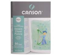 Cahier poésie et chant, 120 g/m2, 170 x 220 mm