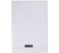 Cahier polypro incolore CALLIGRAPHE A4 21x29,7 192p Petits Carreaux 5x5 90g G