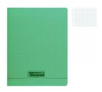 Cahier Polypro Vert CALLIGRAPHE 24x32 48p Grands Carreaux Séyès 90g Vert G