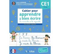Cahier pour apprendre à bien écrire CE1 - Laura Lefebvre - Bordas - broché - Scolaire / Universitaire
