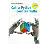 Cahier Python Pour Les Maths 2de