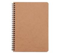 Cahier reliure intégrale Age Bag A5 100 pages petits carreaux - Tabac