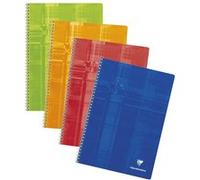 Cahier reliure intégrale de 100 pages Clairefontaine Seyès 21 x 29 cm Modèle aléatoire G