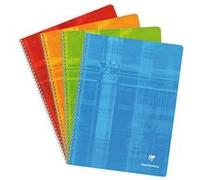 Clairefontaine – Cahier à spirales Metric – A4+ 24 x 32 cm – grands carreaux – 100 pages