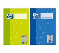 cahier scolaire, format A5, linéature 2 / ligné,