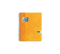 Cahier Scolaire - OXFORD - Petits carreaux - 180 pages - 22 cm x 18 cm - Orange